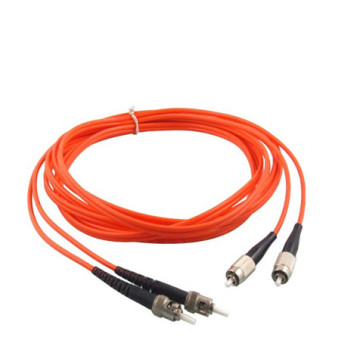 0,9mm 2.0mm 3.0mm DM Duplex ST optisches Faser Patchkabel